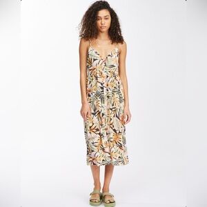 Billabong Venice Babe Midi Slip Dress, New With Tag, Size Large/12